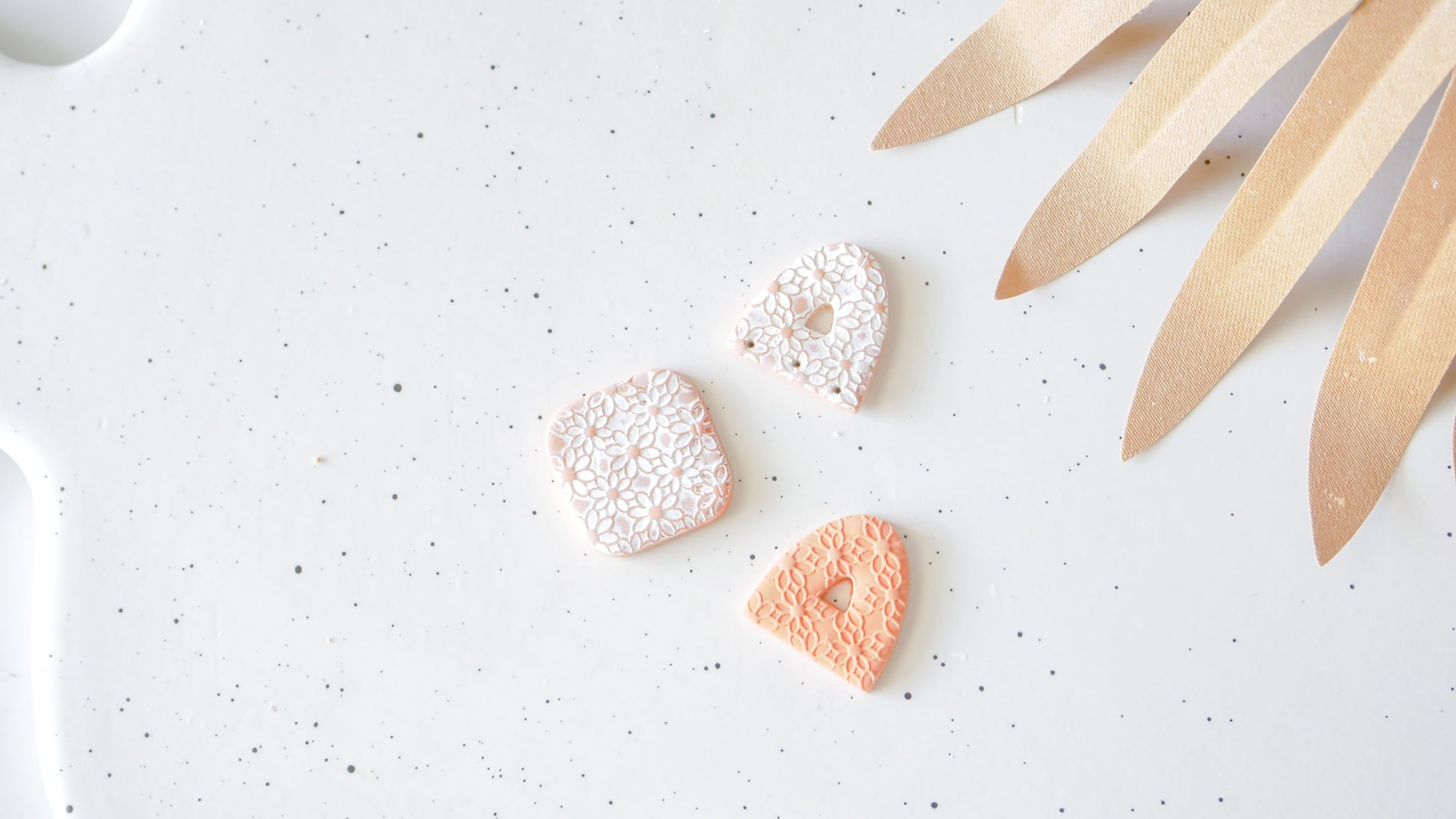 Floral Rubber Mats for Polymer Clay image 2