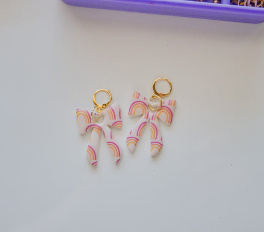 Bow Heart Cut Out Polymer Clay Cutter image 0