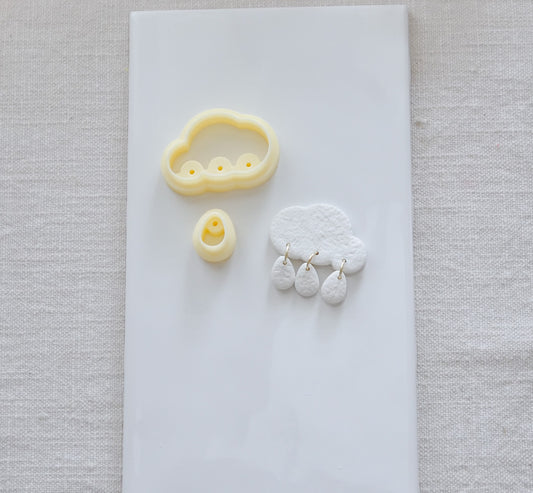 Cloud Polymer Clay Cutter Set image 0