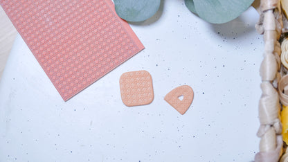 Rattan Pattern Rubber Mats for Polymer Clay image 2