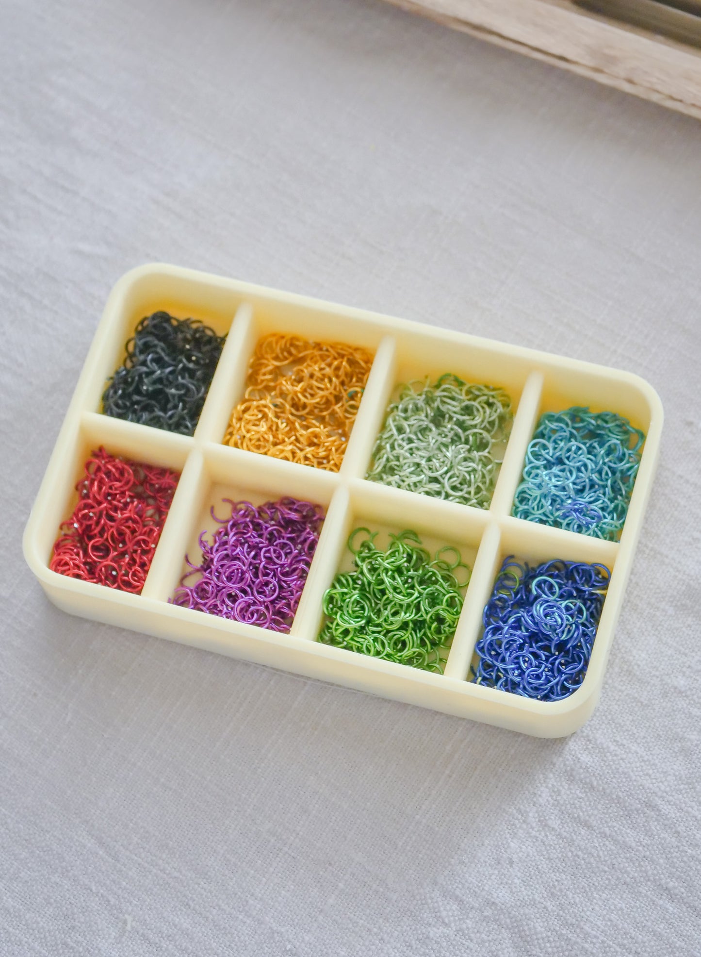 Finding & Charm Polymer Clay Tray Organizer image 2