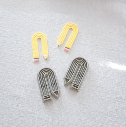 Arch Pencil Polymer Clay Cutter Set image 0
