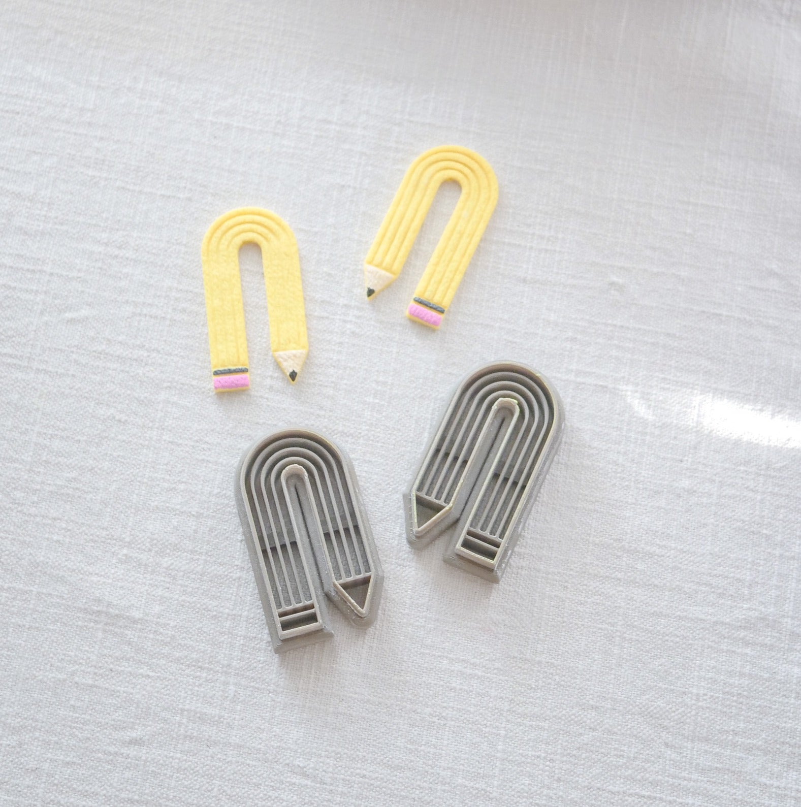 Arch Pencil Polymer Clay Cutter Set image 0