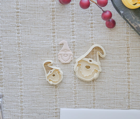 Christmas Gnome Clay Cutter image 0