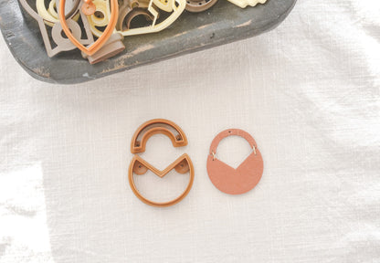 Boho Owl Shape Clay Cutter Set image 0