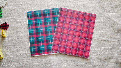 Plaid Transfer Sheets image 0