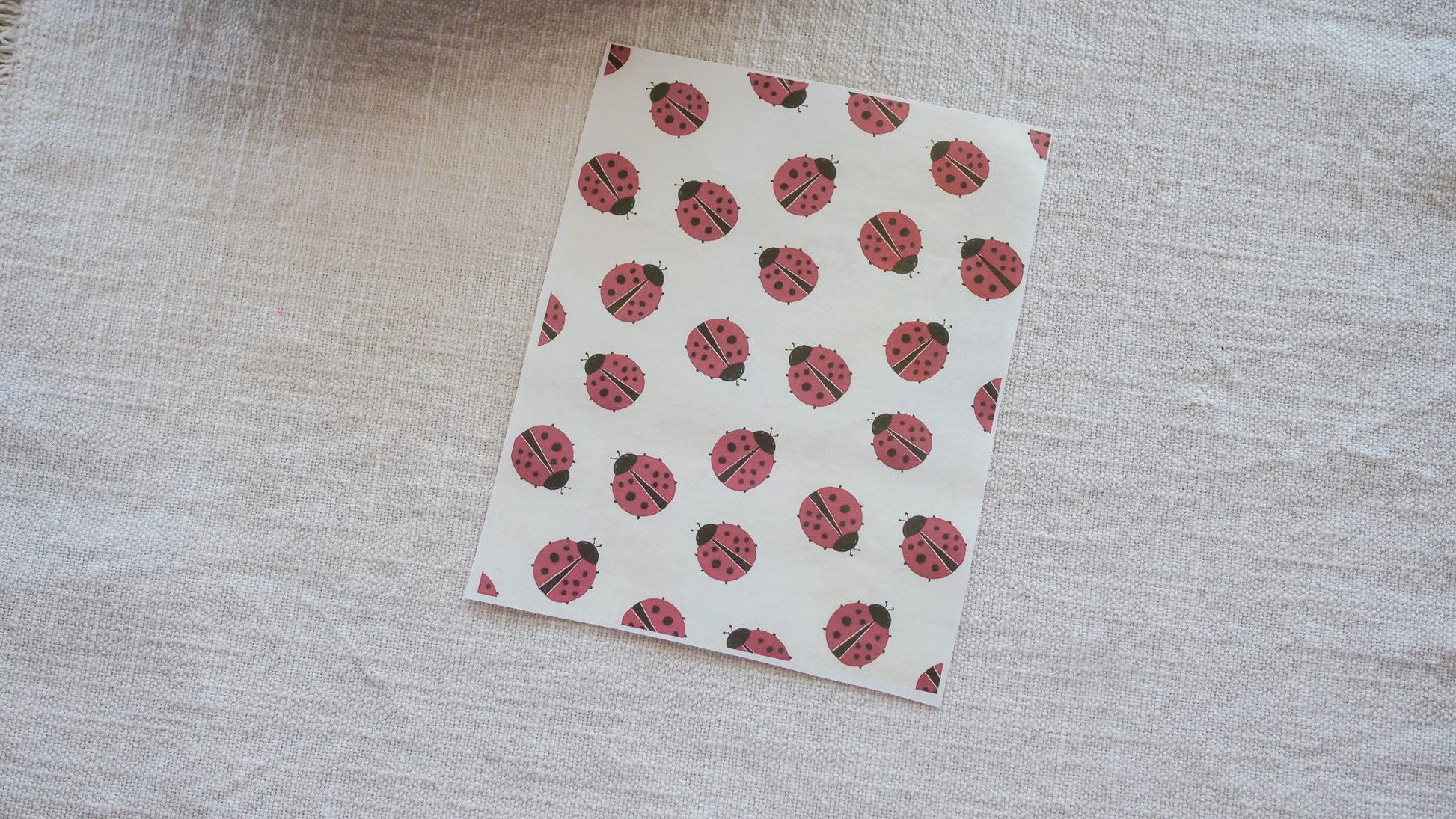 Lady Bug Polymer Clay Transfer Sheets image 1