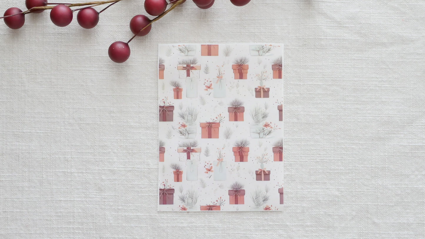 Christmas Polymer Clay Transfer Sheets image 3