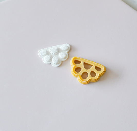 Half Stone Polymer Clay Cutter image 0