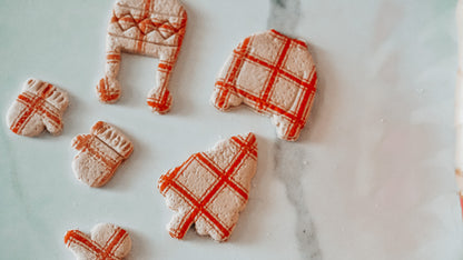 Plaid Stripe Silkscreen Stencil image 0