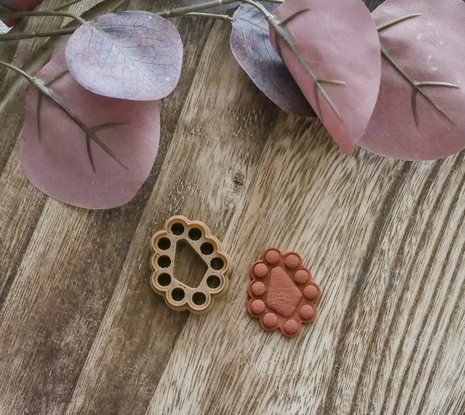 Teardrop Stone Polymer Clay Cutter image 0