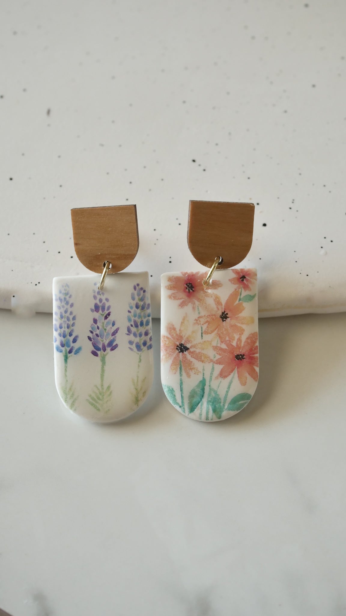 Flower Polymer Clay Transfer Cutouts image 3