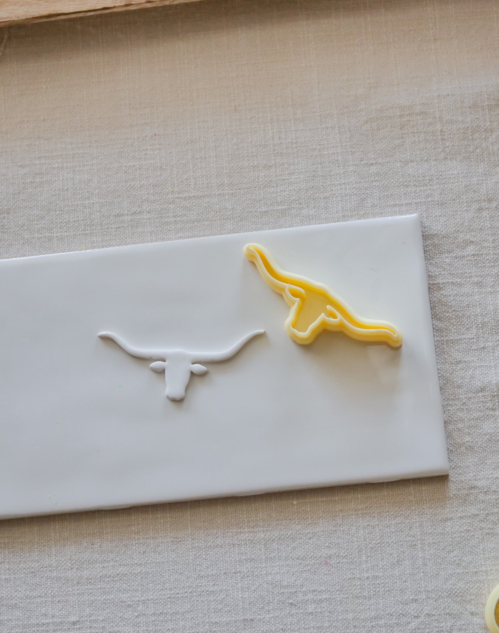 Longhorn Polymer Clay Cutter image 0