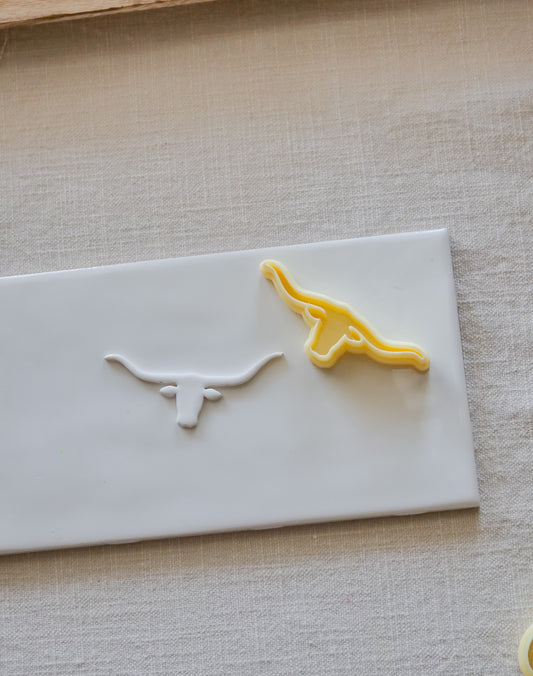 Longhorn Polymer Clay Cutter image 0