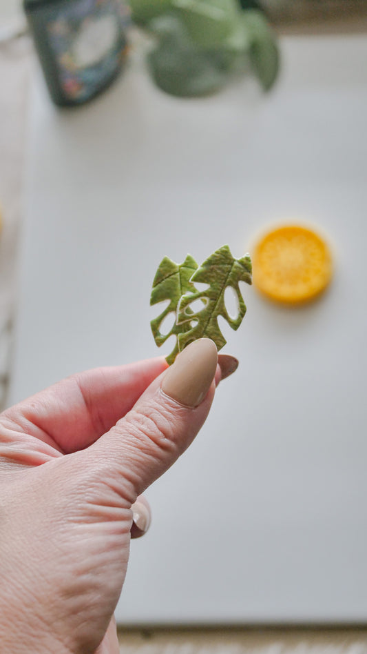 Abstract Leaves Polymer Clay Cutters image 0