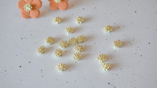 6 mm Zinc Allow Flower Finding | Set of 2 image 0