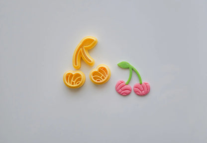 Concha Cherries Polymer Clay Cutter Set image 2