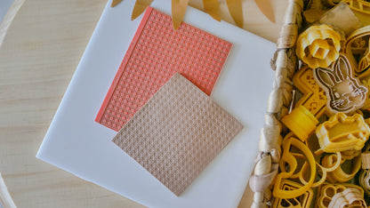 Rattan Pattern Rubber Mats for Polymer Clay image 0