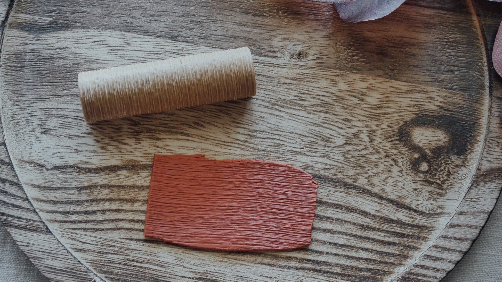 Metal Texture Roller For Polymer Clay image 1